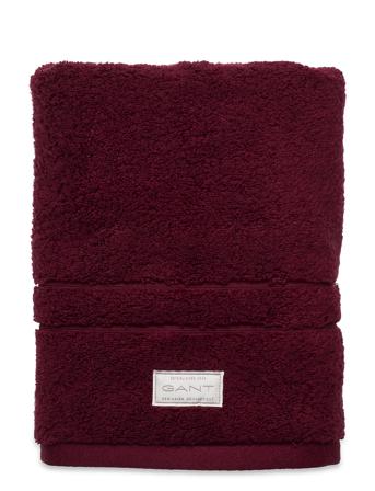 Premium Towel 50X70 Home Textiles Bathroom Textiles Towels & Bath Towels Röd GANT
