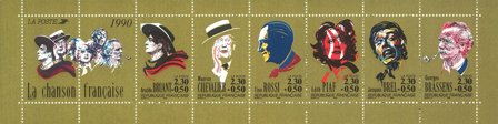 Frankrig 1990 - YT BC2655A - Berømte Personer hæfte
