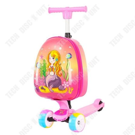 Valise trolley - TD - 16 tommer - Multifarvet - Hård - 360° hjul