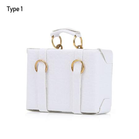 Docka Läder Bagage Mini Resväska Typ 1 Typ 1