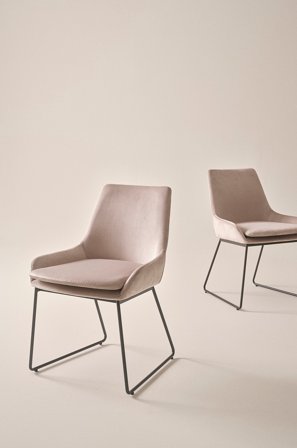 Jotex - Stol 2-pk Greige - MINOU - Kjøp Spisestoler & kjøkkenstoler hos Jotex