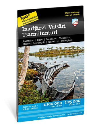 Calazo Inarijärvi 1:100 000/25 000 - Calazo