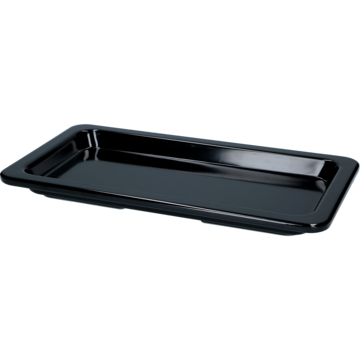 Thin Rim 1/3 Gastro Sort Lav