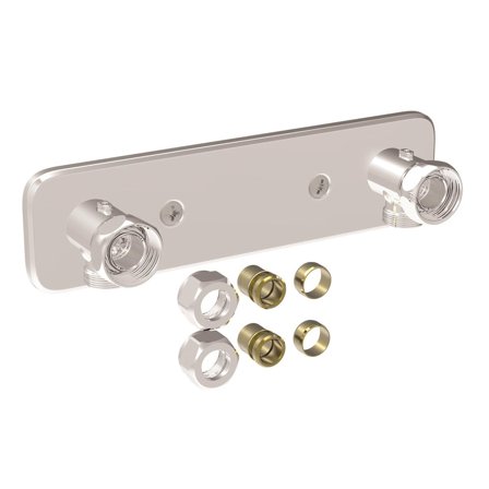 Vatette V6 Blanderfeste 160 c/c, synlig rørlegging med avstenging, Baderom