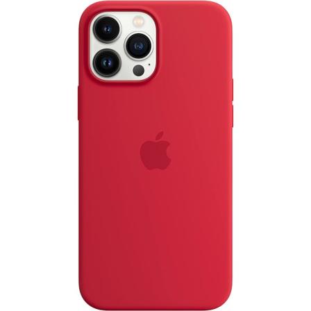 IC Apple Silicone -kotelo MagSafella (iPhone 13 Pro Maxille) PUNAINEN