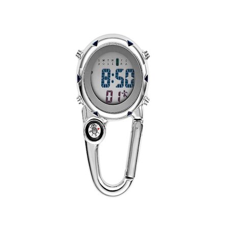2023 Carabiner Watch Clip Multifunktionell Carabiner Quartz Watch