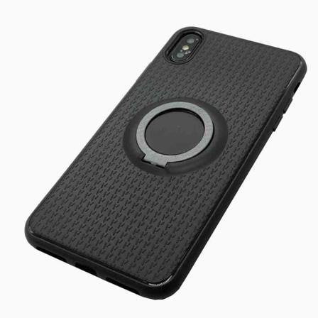 Iphone Xr - Skal Med Ringholder Från Floveme Blå