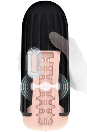 Jerkmaster Stroke & Suck Masturbator - Vuxen.se - Fleshlight, masturbator, lösvaginor, blowjob machine