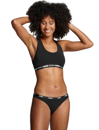 PUMA Puma Women Bikini 2P Hang - Black - L