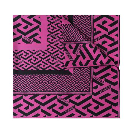 Versace Patterned Halstørklæde Pink, Dame Tørklæder, Størrelse: ONE Size