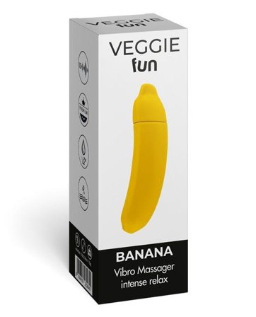 Lr Wonder Company Feminine Vibrating Veggie Fun Banana 12cm