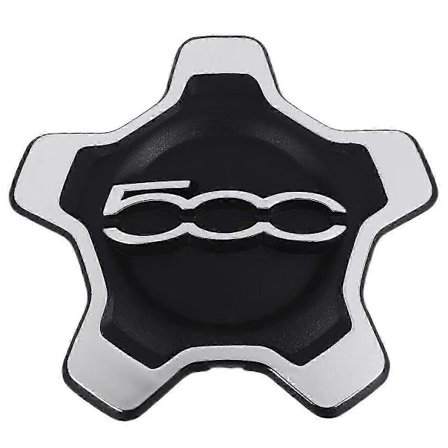 Navkapsel för bilhjul, för 500X 2016-2022 6AN68LXHAA, Silver