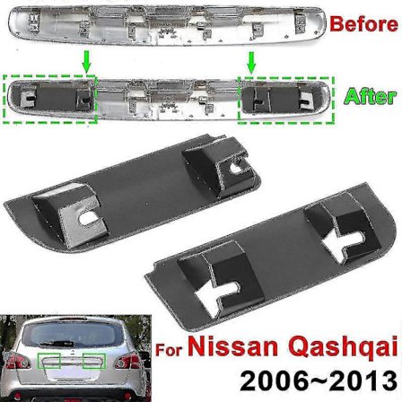 Nissan Qashqai Dualis -auton takaluukun kahvan korjaussarja, katkenneet klipsit, 2006 2007 2008 2009 -2013 90812jd20h 90812jd30h Boris
