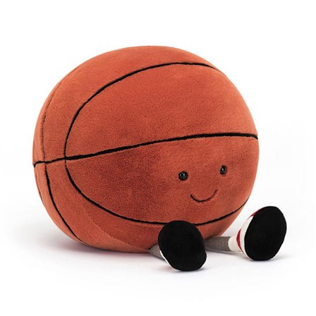 Jellycat 32 cm Amuseables Sports Basketball plyslegetøj