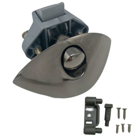 RV Skab Trykknap Lås Universal Nøgleløs Skab Trykknap Lås Udskiftning Q