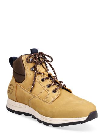 Jfwgates Nubuck Boot Höga Sneakers Gul Jack & J S