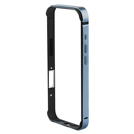 SKALO iPhone Air COTECi Alumiini Silikoni Puskuri - Sininen