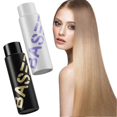 Naturlig Hårglattende Shampoo & Balsam Sæt Anti-Frizz, Fugtgivende Hårpleje til Alle Hårtyper, Salon-Kvalitets Glans derhjemme