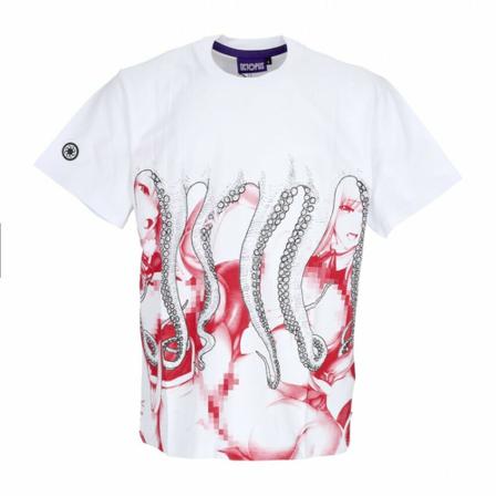 Octopus T-Shirts Hvid, Herre