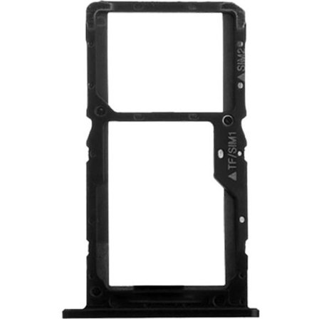 SIM-kortsfack - Xiaomi - Pocophone F1 - 1x Nano SIM - 1x Micro SD - Svart