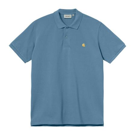 Carhartt Wip Polo Shirts Blå, Herre