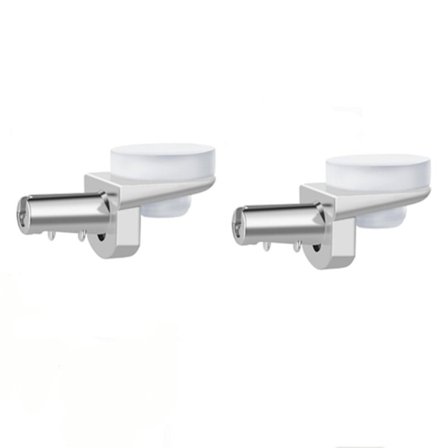 50 Stk Hyldepinde Pinde Silikone Sugekopper Hyldeclips