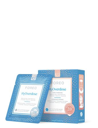 H2Overdose 2.0 Ufo -Mask Beauty WOMEN Skin Care Face Face Masks Moisturizing Mask Nude Foreo*Betinget Tilbud