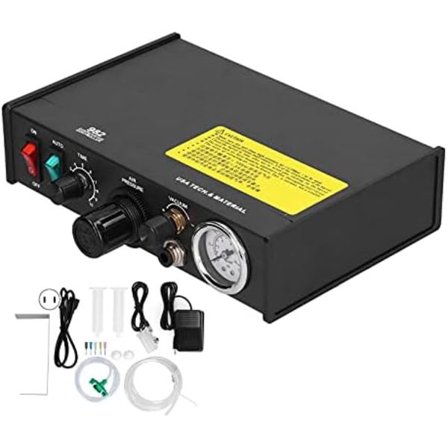 Halvautomatisk Limdispenser Maskin Lödpasta Styrenhet Limdropp Limvätska Limdispenser Timerstyrd