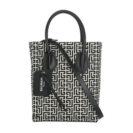 Balmain, Bag Zwart, Dames, Maat:ONE Size,Katoen