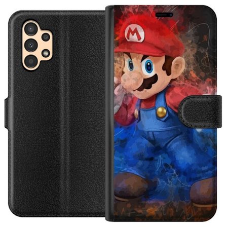 Yhteensopiva Lompakkokotelo Samsung Galaxy A13 Super Mario Bros