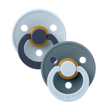 BIBS Pacifier Studio Colour 2 Pack, Børn & Forældre, Sutter, Latexsutter