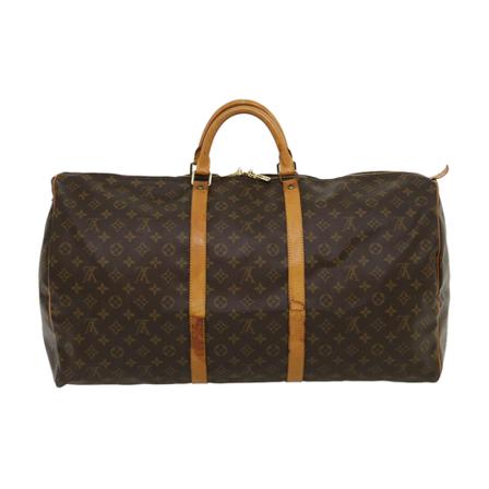 Louis Vuitton Vintage, Pre -owned Keepall 60 Bruin, unisex, Maat:ONE Size