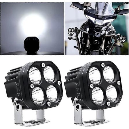 LED Arbeidslys 12v, 40w Motorsykkel Ekstralys LED Spot Flood Tåkelys 24v 12000lm LED Frontlykter Off Road Ekstralys