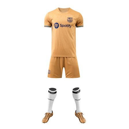 Ny säsong 22-23 Barcelona Away Kids Adults Jersey Dräkt Lewandowski NO.9