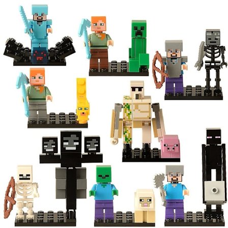 8pcs Figures Set Action Figure Minifigures Kids Toys Birthday Party Gifts For Adults And Children Boys Girls