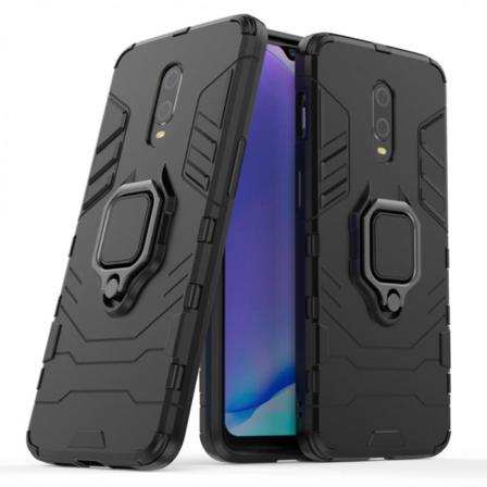 Oneplus 7 Stöttåligt Skal Med Ringhållare Thinarmor Svart