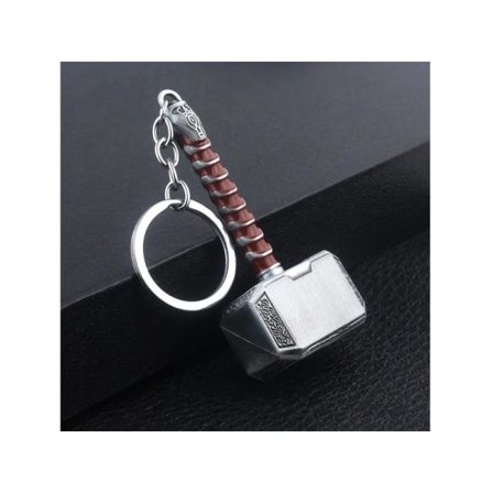Marvel Thor's Hammer Nøkkelring & Flaskeåpner Sølv IC