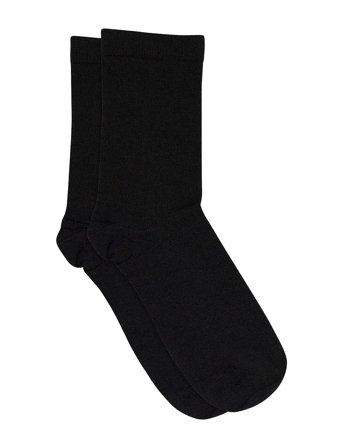mp Denmark Wool/Cotton Socks - Black - 40/42