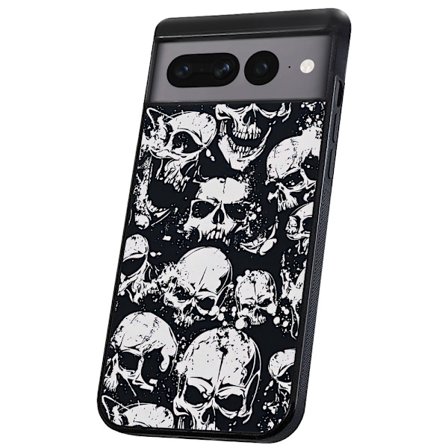 Google Pixel 8 Pro - Cover/Mobilcover Skulls