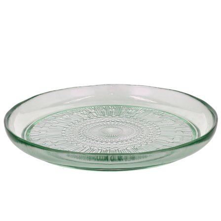 Bitz glastallrik 25 cm, grön | Dukning & Servering > Tallrikar | Bagaren och Kocken