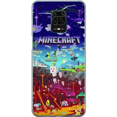 Kompatibelt Mobilskal till Xiaomi Xiaomi Redmi Note 9 Pro MineCraft