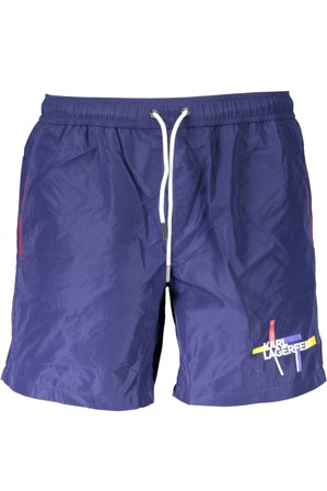 Karl Lagerfeld Beachwear Costume Parte Sotto Uomo Blu