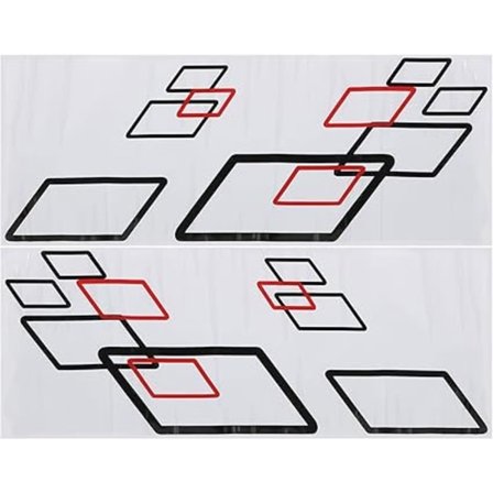 Bildekal Sidostripe Racing Sport Dekaler Universal Bil Lastbil DIY Dekal Stripe Bil Kaross Modifierad Sportstil Stripe Stick