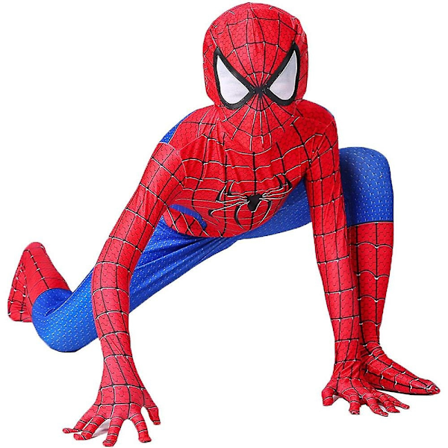 Spiderman rollspel kostym för barn i åldrarna 3-12-Xin 9-11 Years