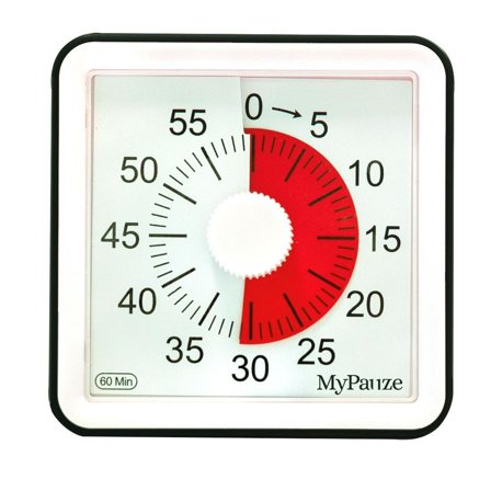 MYPAUZE Koncentrationsklocka 8x8 cm - Lyreco - Skola och förskola - Klassrummet / Lära - Matematik