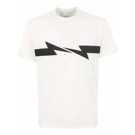 Neil Barrett T-Shirt , Wit , Heren , Maat: M