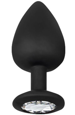 Afterdark Sparkly Butt Plug Silicone M - Woome.pl