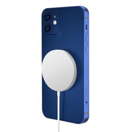 Trådlös Laddare - MagSafe - 15W - Silver - Kompatibel med iPhone - Snabbladdning
