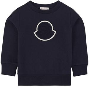 Kids - Moncler Navy Logo Sweatshirt 12 Years - Jumpers and knitwear - 12 years - Navy