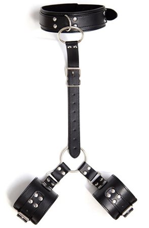 Fetish Addict Halsband mit verstellbaren Fesseln